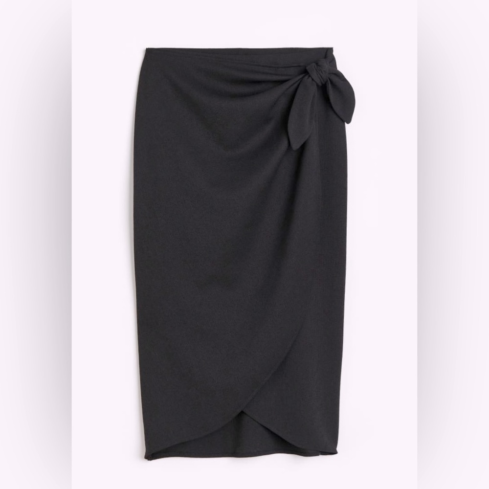 H&M Jersey Wrap Midi skirt